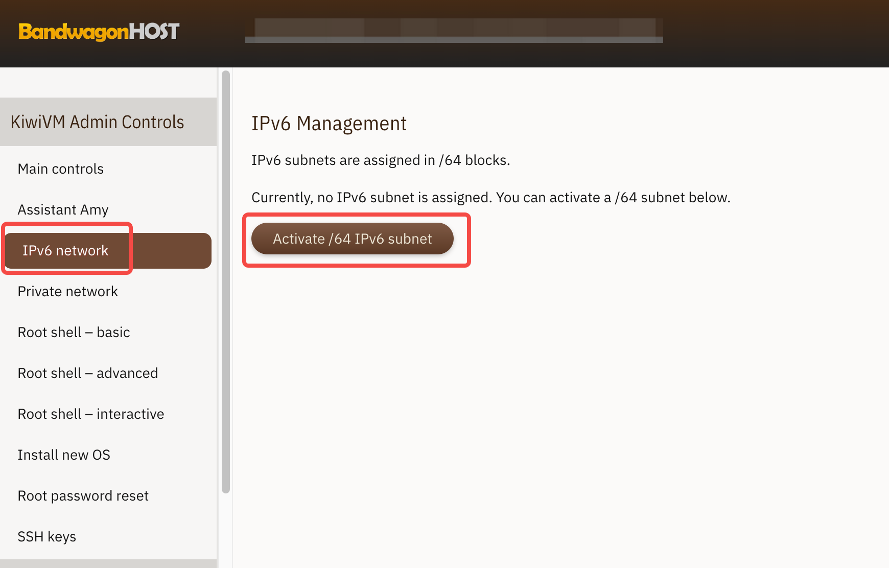 搬瓦工 VPS IPv6配置